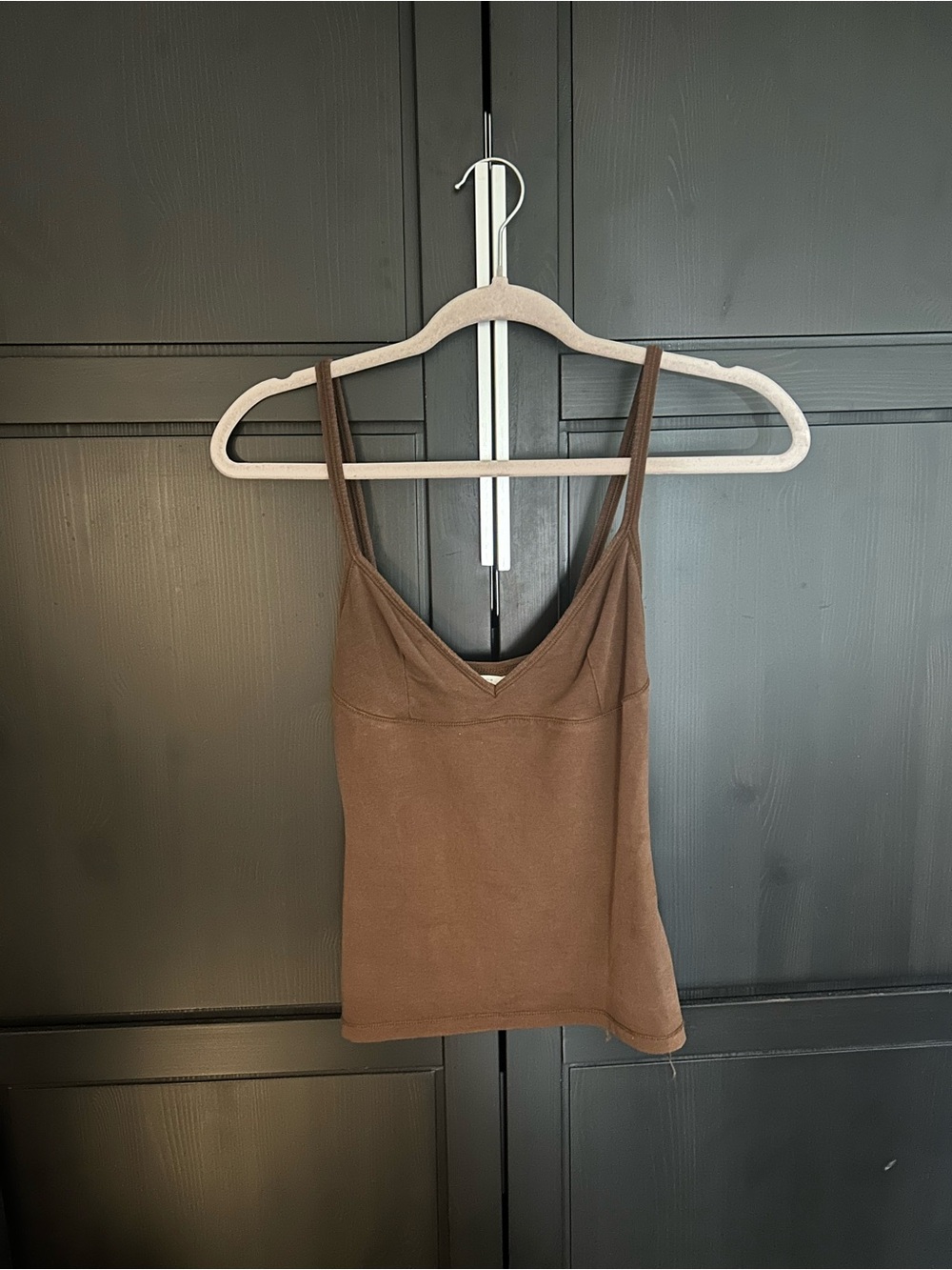 Zara Brown Spaghetti Strap Camisole